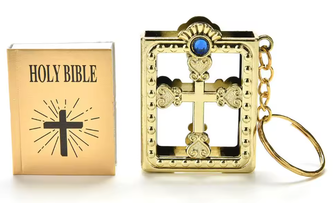 Mini Holy Bible Keychain
